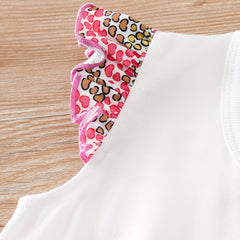 Cute Giraffe Printed Baby Jumpsuit