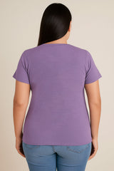 I Have Issues Print Women Slogan Plus Size T-shirt
