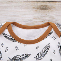 Baby Boy Girl Striped Pants Clothes Outfits Set