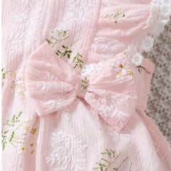 2 peças de macacão de bebê estampado em cor sólida