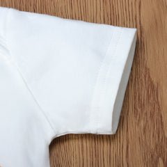 "You Bet Giraffe I'm Cute"Lovely Letters Giraffe Printed Short-sleeve Baby Romper