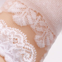 Baby Girl's Lace See-through Sock