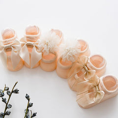 3-pack Pretty 3D Flower Bowknot Socks for Baby Girl