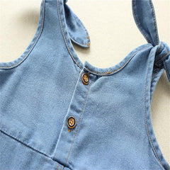 Baby/Toddler's Denim Suspender Jumpsuit