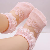 Baby Girl's Lace See-through Sock