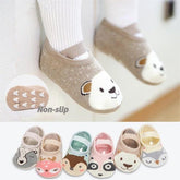 Lovely Cartoon Non-Slip Cotton Soft and Comfortable Toddler Floor Socks