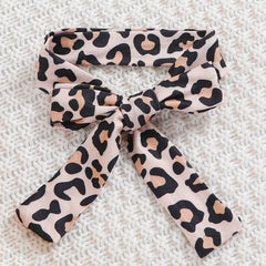 3PCS Mama's Girl Letter Leopard Printed Baby Set