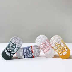 5 Pair Baby Boy Girl Lovely Short Cotton Non-slip Socks