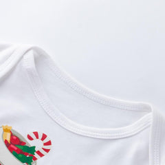 My First Christmas Bodysuit Dress 4pcs Set