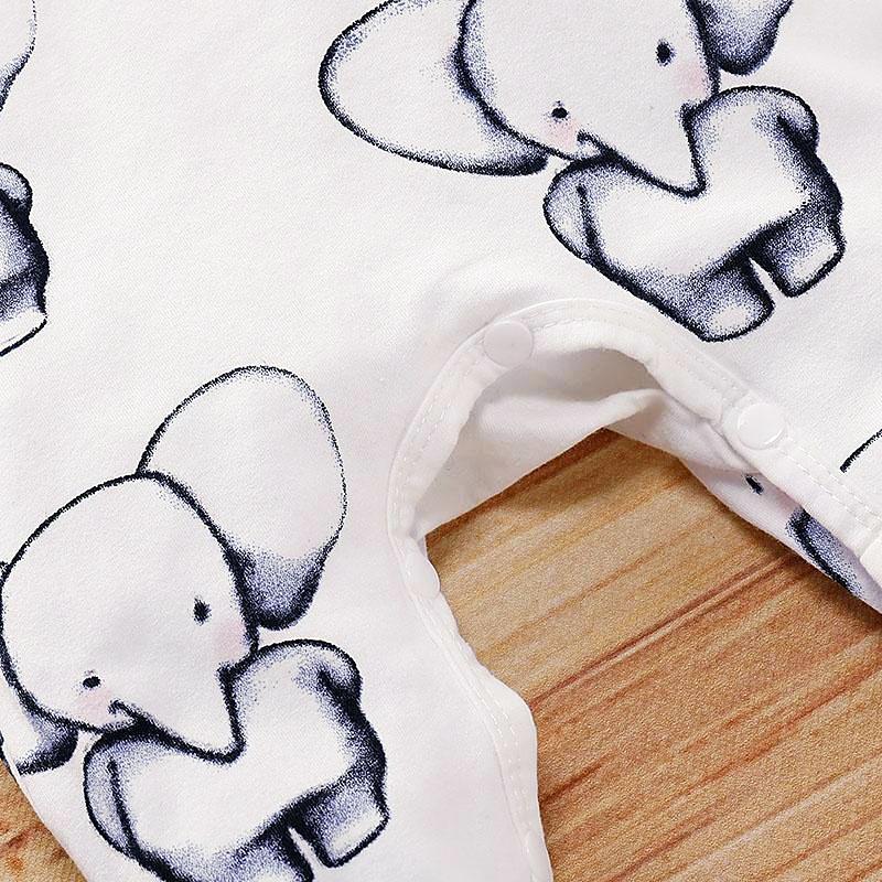Lovely Elephant Printed Jumpsuit