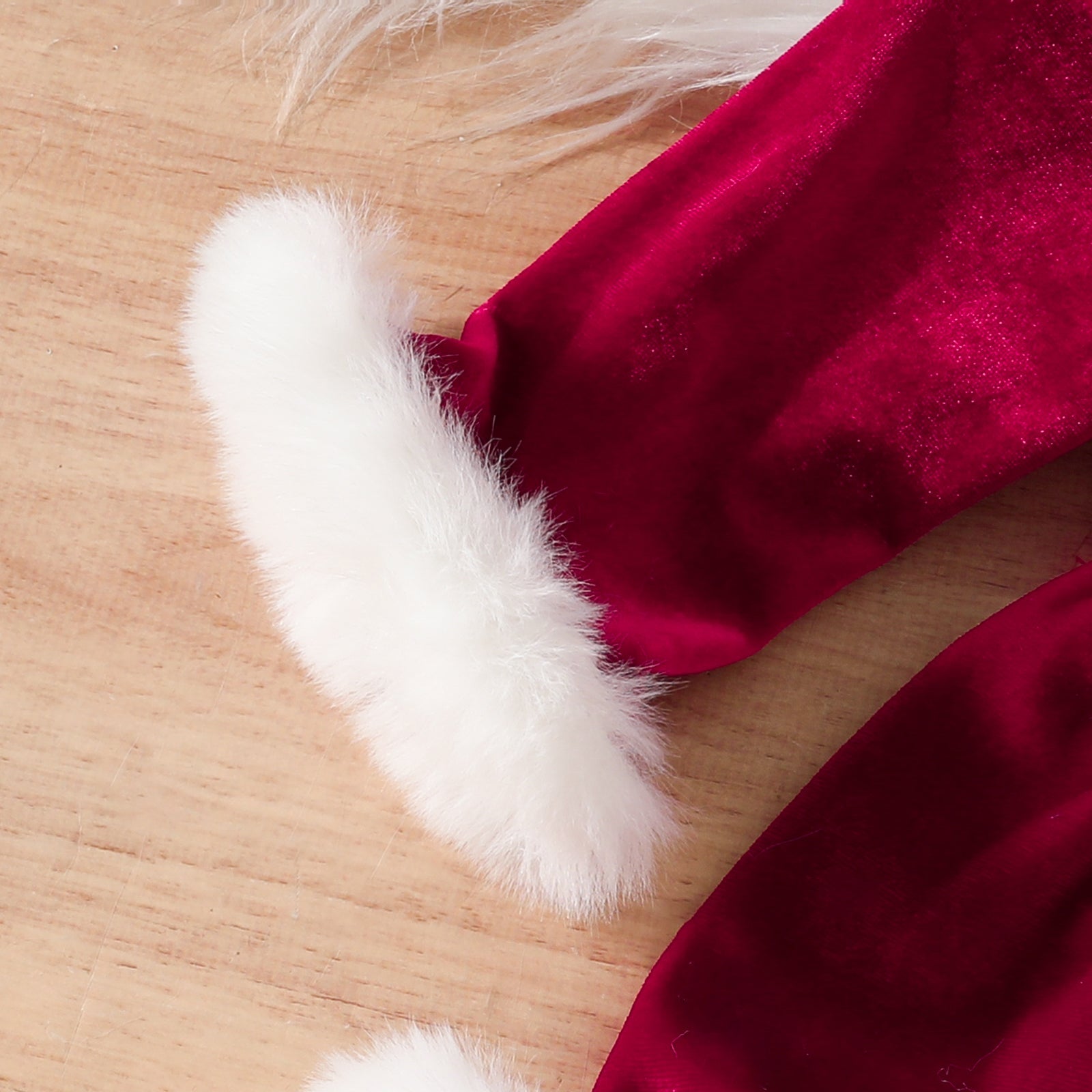 Jupe de noël pour bébé fille, 2 pièces, lettres imprimées du père noël