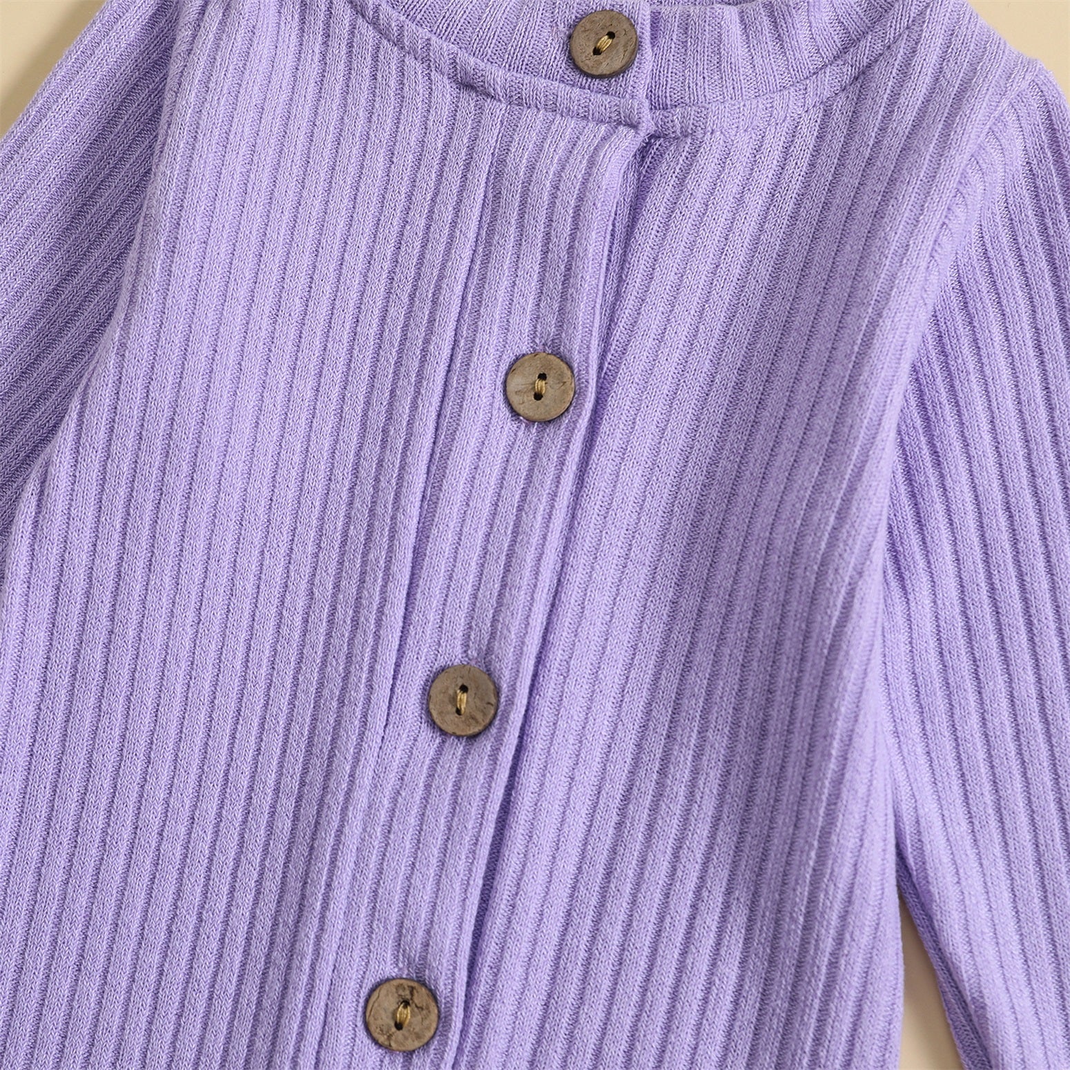 Lovely Solid Color Baby Long Sleeve Jumpsuit