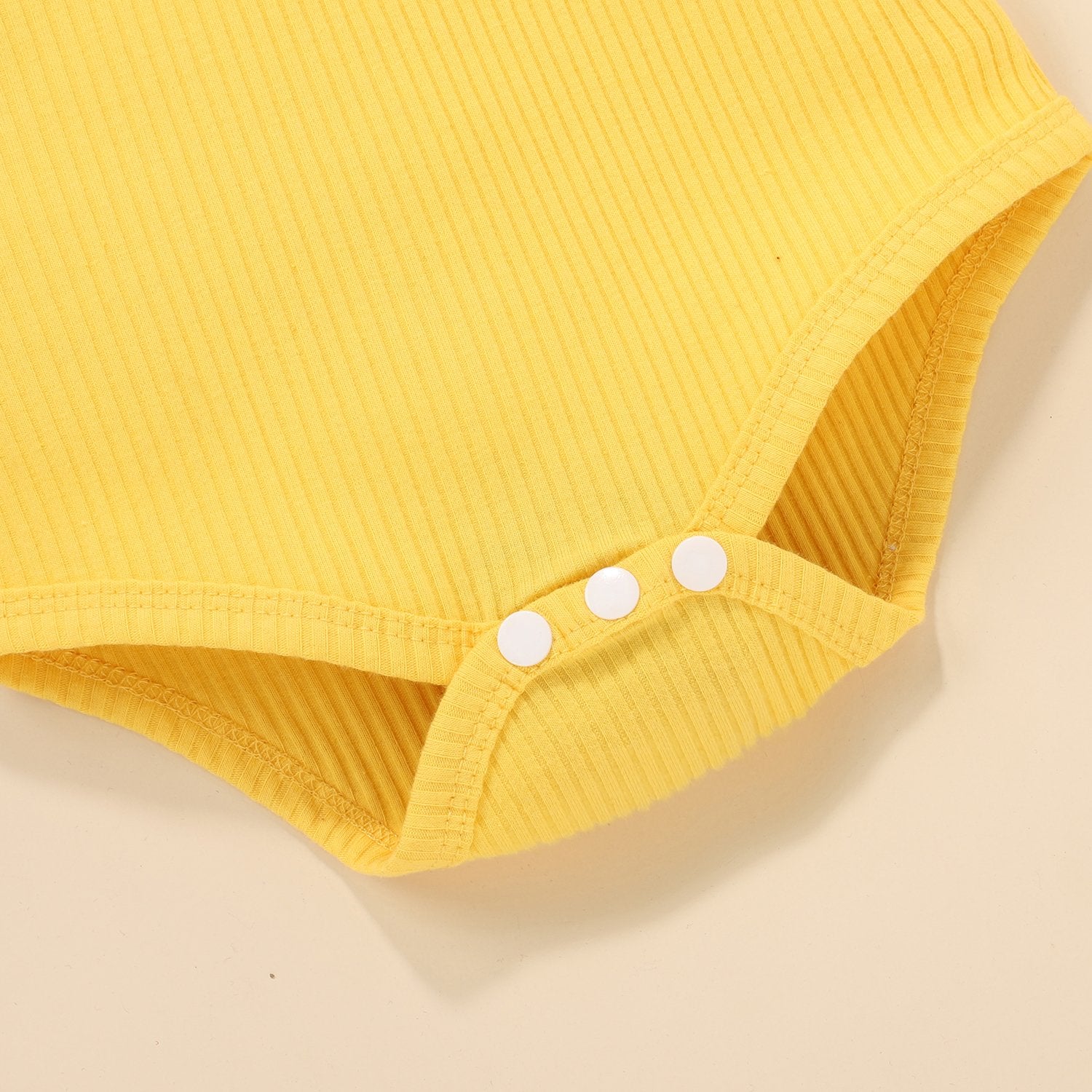 Conjunto de 3 peças de bebê com estampa de girassol lindo