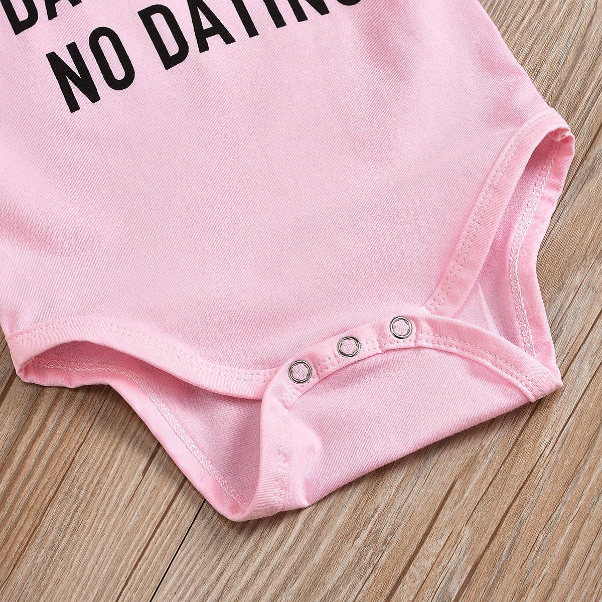 Conjunto de bebê com manga borboleta e leopardo 3 peças 