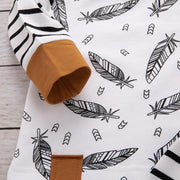 Baby Boy  Girl Striped Pants Clothes Outfits Set