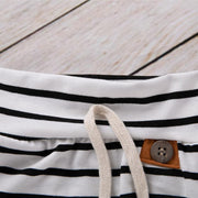Baby Boy  Girl Striped Pants Clothes Outfits Set