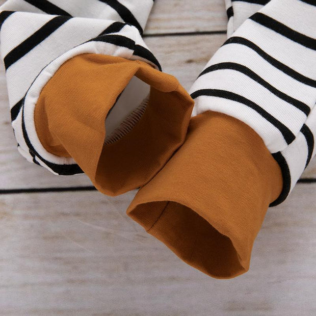 Baby Boy  Girl Striped Pants Clothes Outfits Set