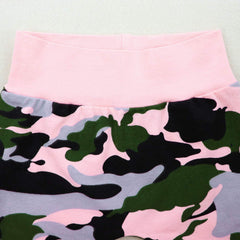 Ensemble bébé fille 2 pièces imprimé camouflage « Daddy's Bestie »