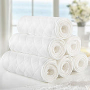 6Pcs Washable Reusable Absorbent Cotton Cloth Diaper