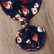 2PCS Lovely Floral Printed NewBorn Baby Sleeping Bag