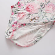2PCS Lovely Floral Printed NewBorn Baby Sleeping Bag