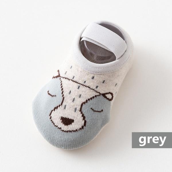 Lovely Cartoon Non-Slip Cotton Soft and Comfortable Toddler Floor Socks