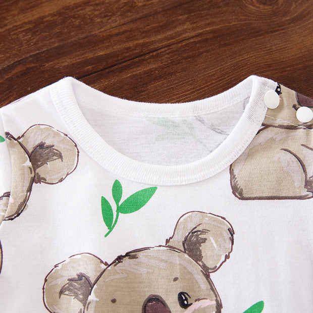Baby Animal Print Jumpsuit