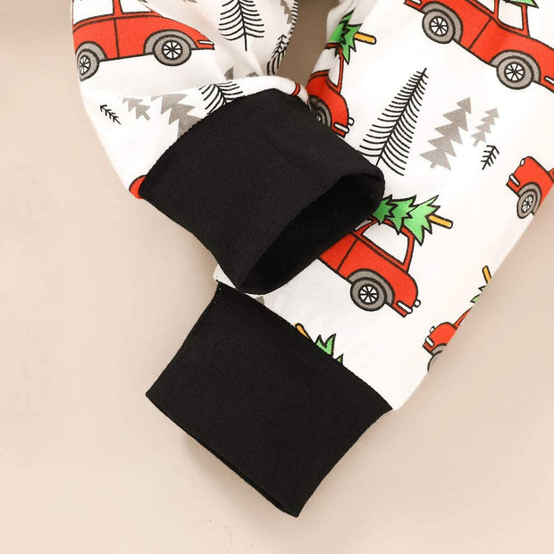 3PCS You Serious Clark Letter Printed Baby Set