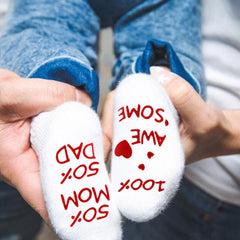 1 par de meias macias estampadas com letras para bebês recém-nascidos fofos para bebês meninos e meninas