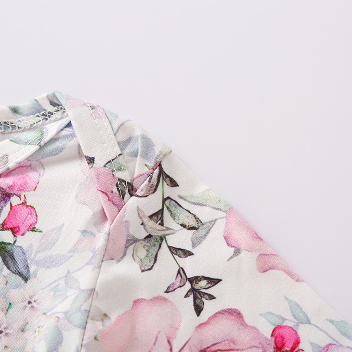 2 pièces joli sac de couchage pour bébé nouveau-né imprimé fleuri