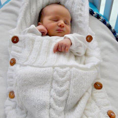 Saco de dormir de malha para bebê recém-nascido