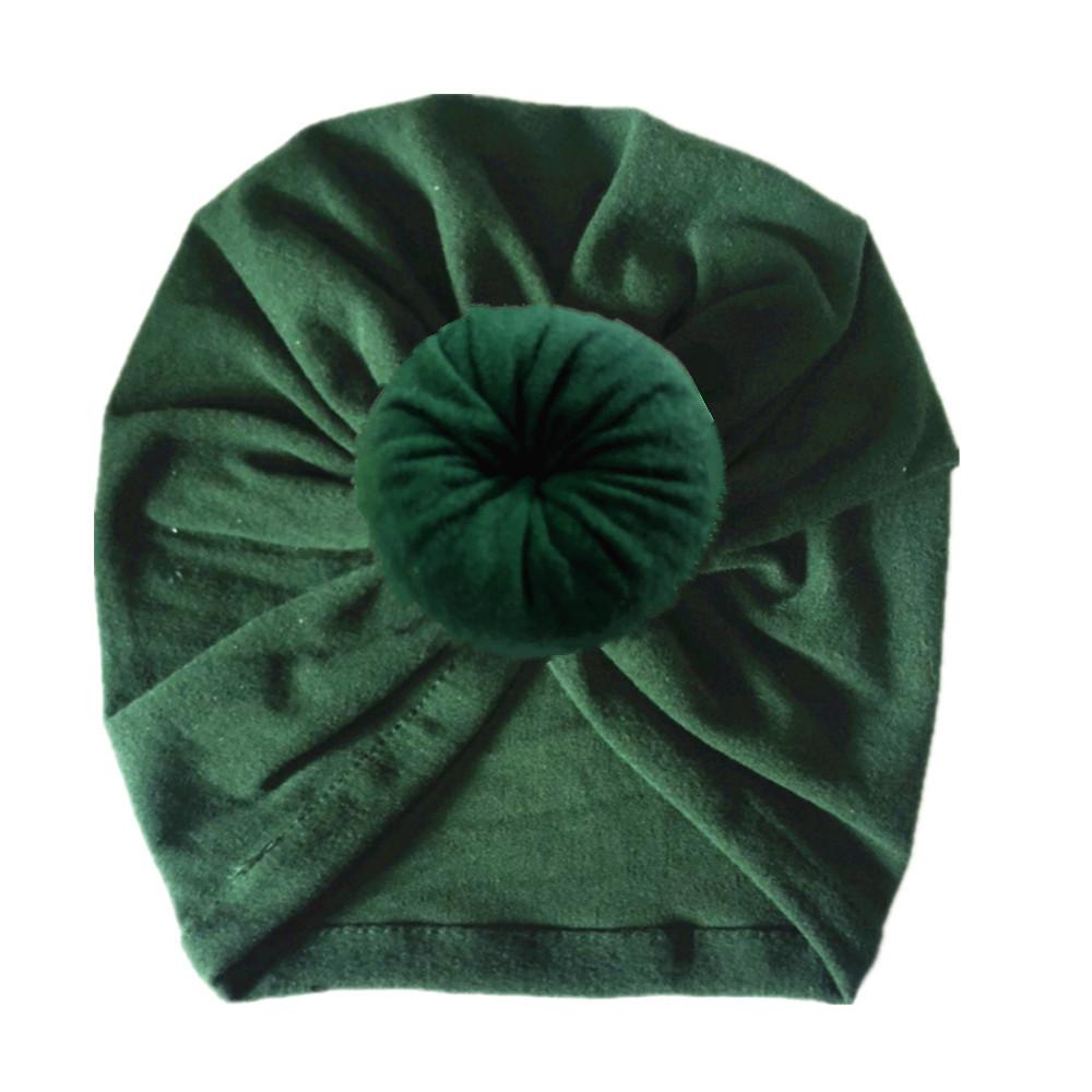 Cute India Turban Hats Baby Infant Donut Hat