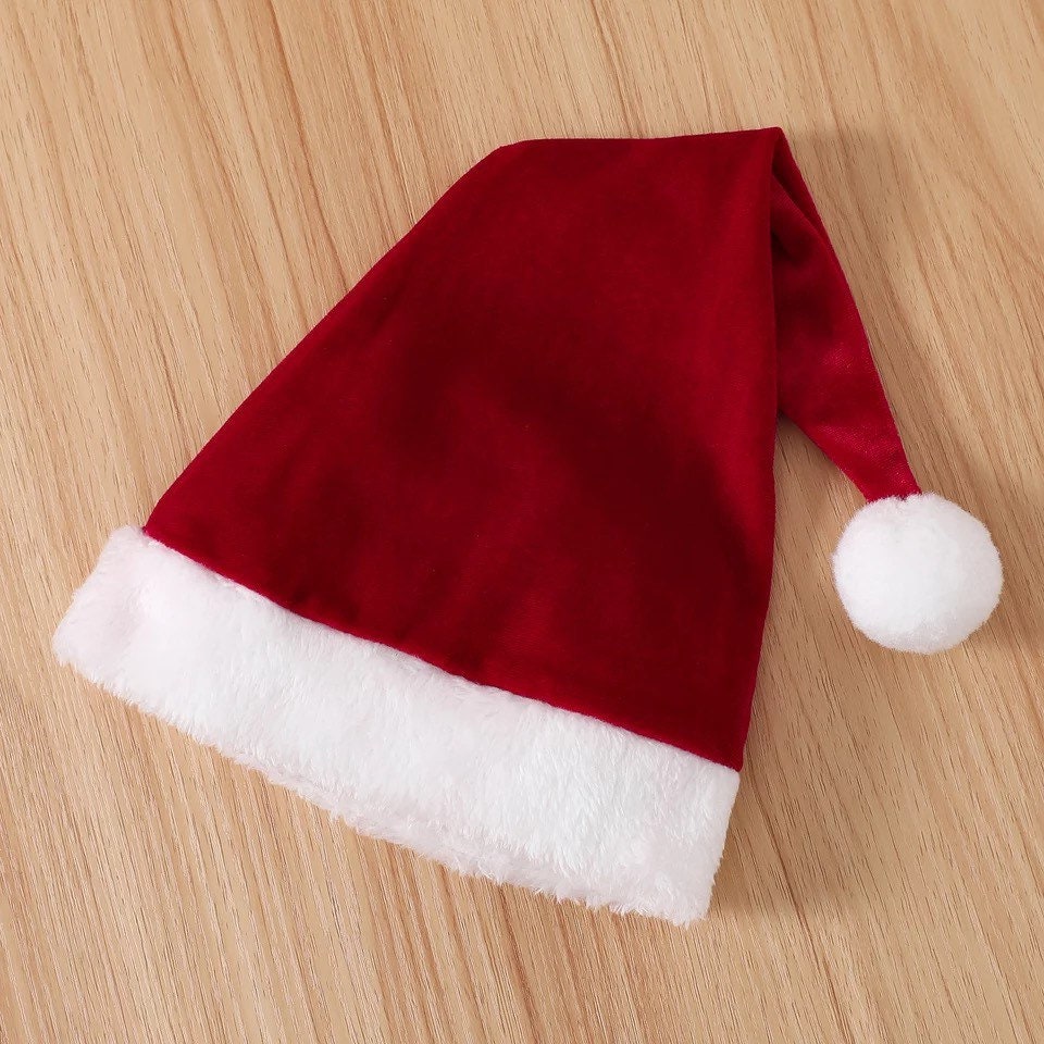 3PCS Christmas Santa Baby Letter Printed Baby Set