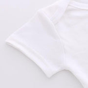 2PCS "I Love Mom/Dad" Lovely Letter Printed Baby Romper