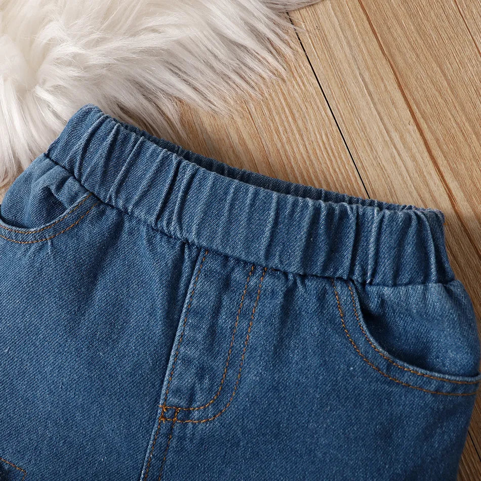 Ensemble bébé imprimé à carreaux de Noël 3PCS