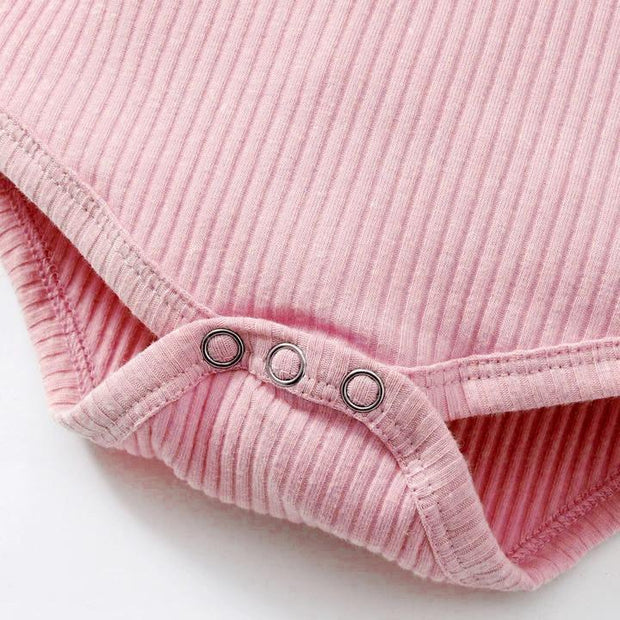3PCS Lovely Floral Printed Long Sleeve Baby Set