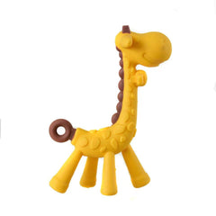 Jouet molaires en silicone girafe pour bébé