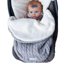 Baby Girls Boys Wrap Swaddle Blankets  Knit Sleeping Bag